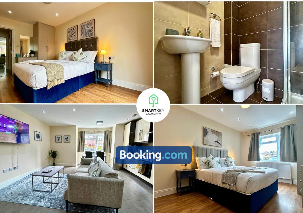 Modern 2 Bed 2 Bath Apartment Free Parking Watford  Exterior foto